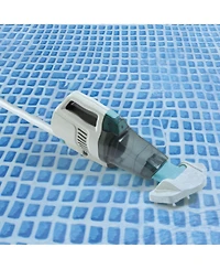 Intex ZR200 Rechargeable Cordless Telescoping Pool Vacuum with 2 Brush Heads