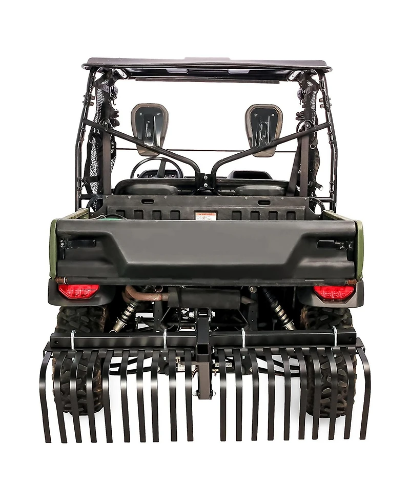 Camco Black Boar Atv/Utv Implement Custom Outside Vehicle Landscape Rake Tool