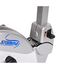 Stamina Products Recumbent Indoor Cardio Exercise Bike with Upper Body Exerciser