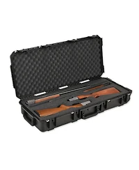 Skb Cases iSeries 3614 Hard Exterior Double Custom Breakdown Shotgun Case, Black