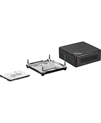 Msi Cubi 5 12M-015BUS Mini Barebone Desktop Computer, Intel Core i5-1235U 1.3GHz, Ram, Storage and Os Not Included, Black