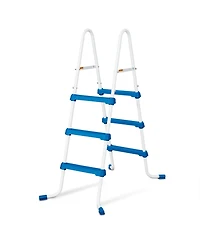 Funsicle 42 Inch SureStep 3 Stair Outdoor Above Ground Swimming Pool Ladder