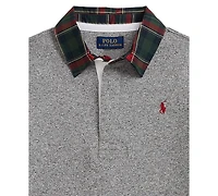Polo Ralph Lauren Toddler and Little Boys 2T-7 Twill Rugby Collar Sweater