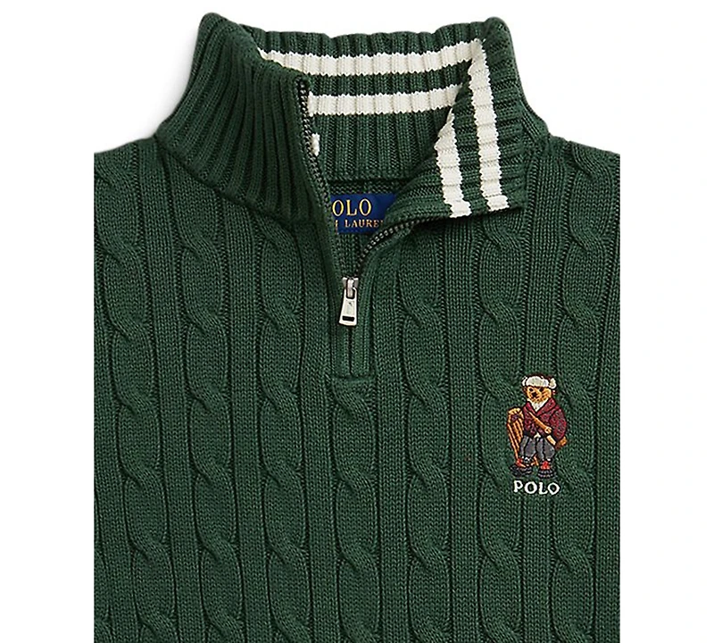 Polo Ralph Lauren Boys 8-20 Cable-Knit Cotton Sweater