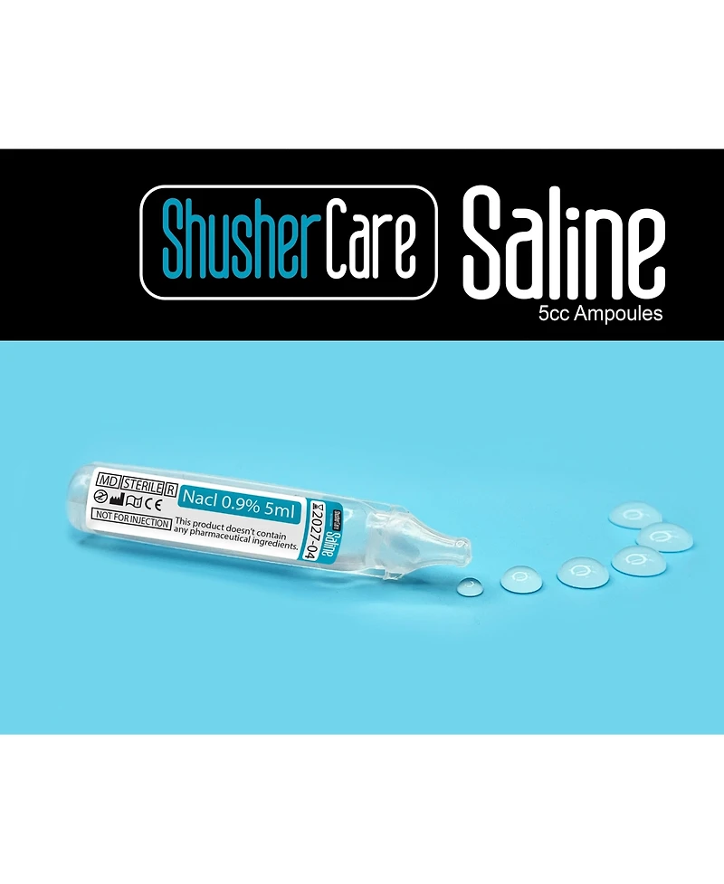 Baby Shusher Shusher Care Saline Ampoules - 20Ct