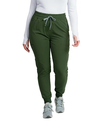 Medgear Madison Women's Mid-rise Slim Jogger Scrub Pant