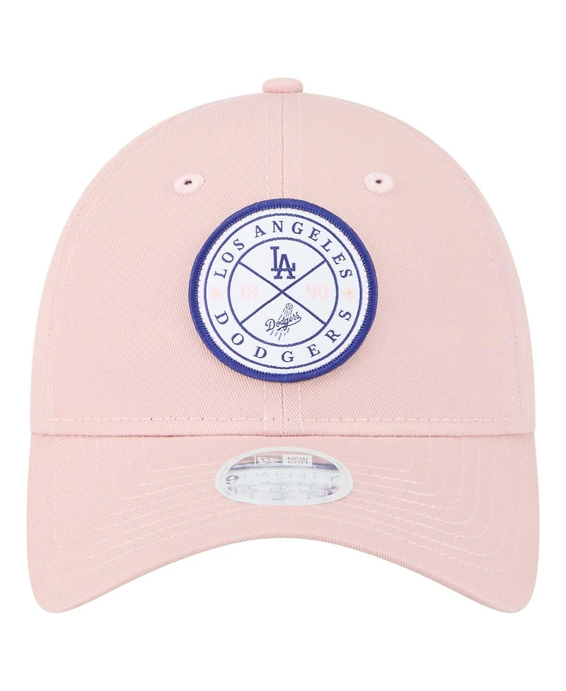 New Era Women's Pink Los Angeles Dodgers Bloom 9TWENTY Adjustable Hat