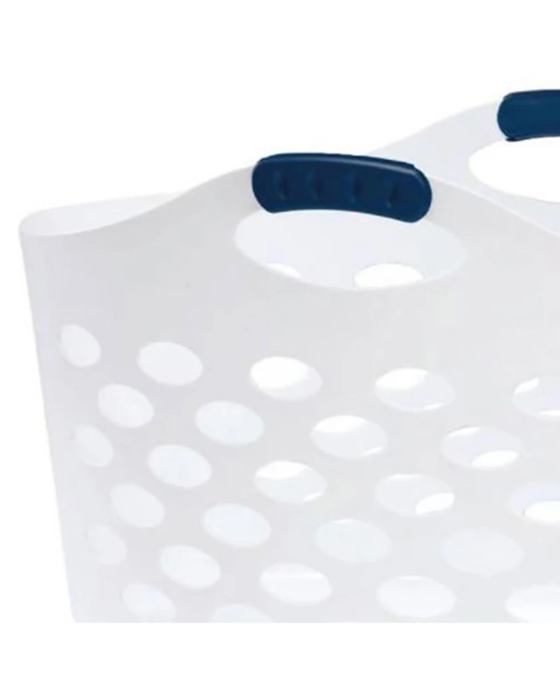 Rubbermaid 1.5 Capacity Flex N Carry Portable Flexible Laundry Basket