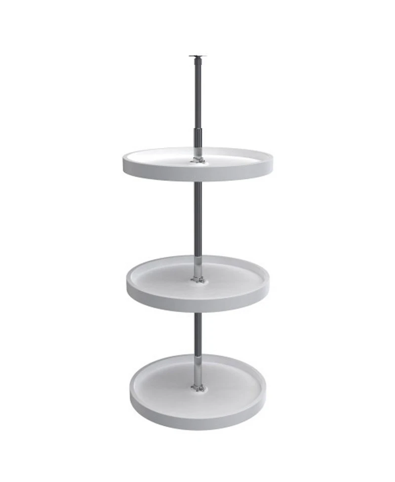 Rev-a-Shelf Lazy Susan Full-Circle Polymer 3-Shelf