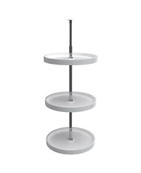 Rev-a-Shelf Lazy Susan Full-Circle Polymer 3-Shelf