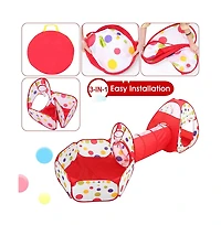 Lycvki Child Tent Kids Play Tent Foldable Children Play House