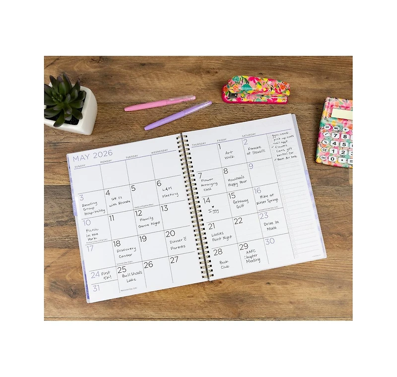 See It Bigger 15 Monthly Weekly Planner