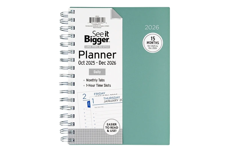 See it Bigger Daily Planner