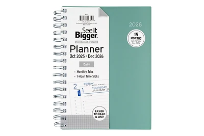 See it Bigger Daily Planner