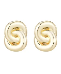 Adornia Gold Knot Stud Earrings