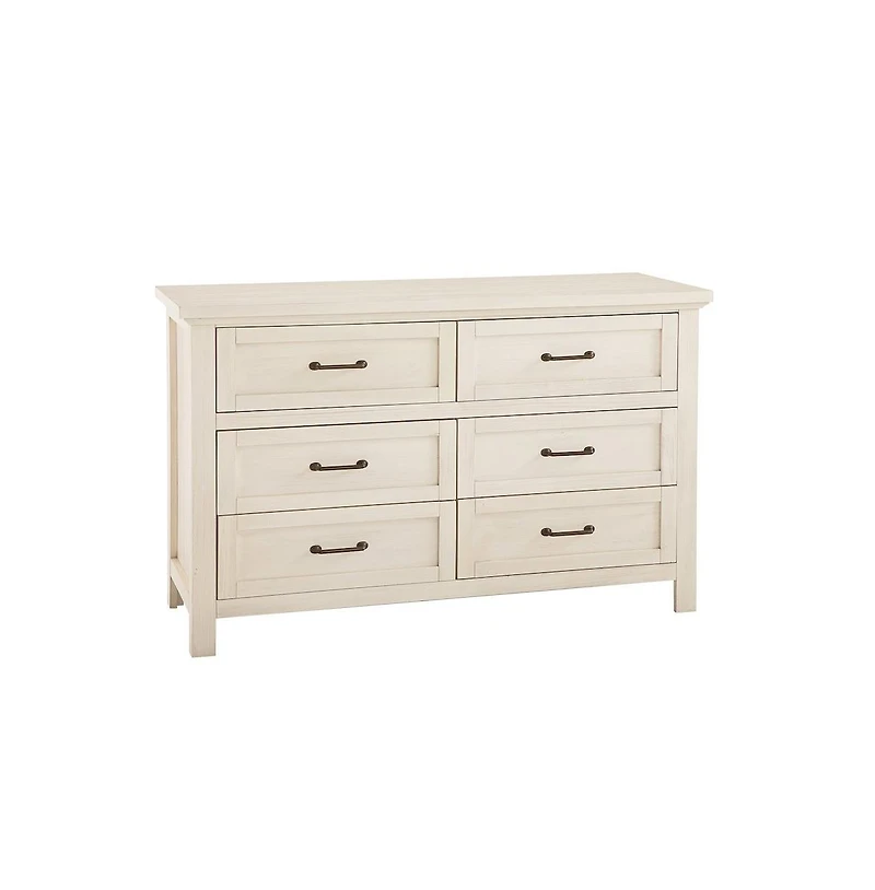 Westwood DesignWestfield 6-Drawer Dresser, Brushed White