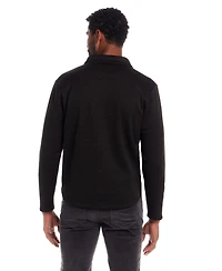 Weatherproof Vintage Men's Textured Knit Shirt Jacket