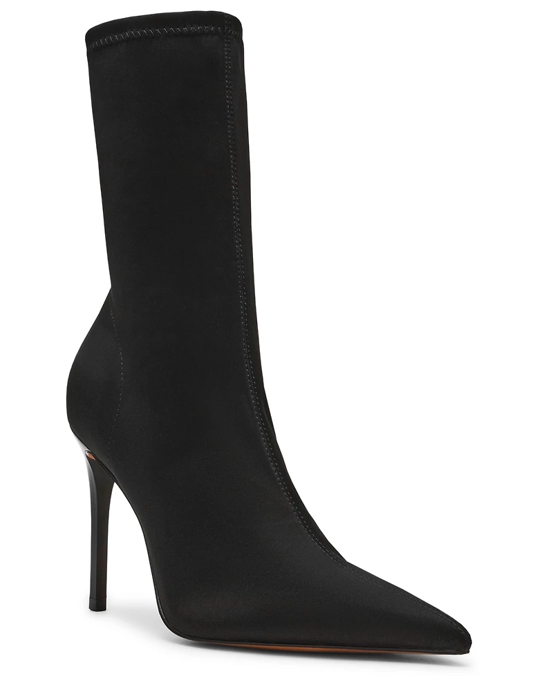 Steve Madden Women's Midnite Pointed-Toe Stiletto Dress Booties