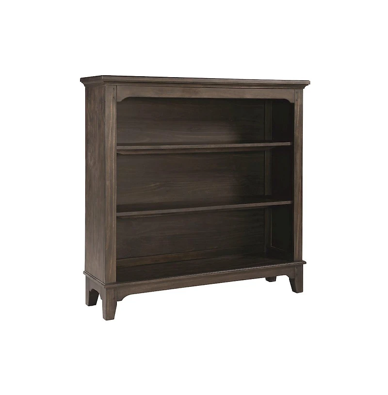 Westwood Design Taylor Farmhouse Wood Bookcase in River Rock Brown