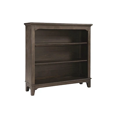 Westwood Design Taylor Farmhouse Wood Bookcase in River Rock Brown