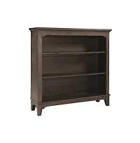 Westwood Design Taylor Farmhouse Wood Bookcase in River Rock Brown