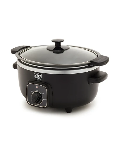 GreenLife 3.5 Quart Cook Duo Slow Cooker