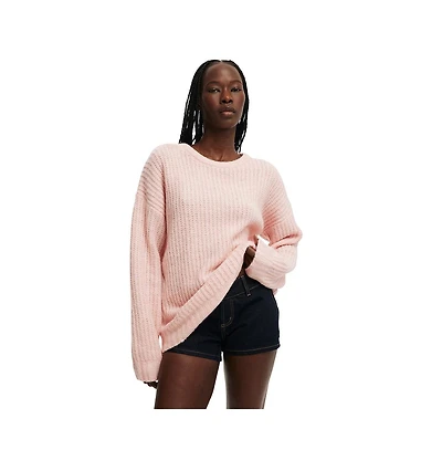 Cotton On Women's Luxe Crew Sweater