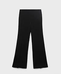 Mango Women's Long Flared Pants