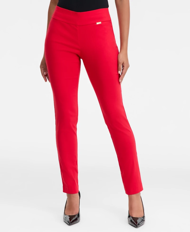 I.n.c. International Concepts Women's Mid-Rise Skinny Pants, Regular & Short Lengths, Created for Macy's