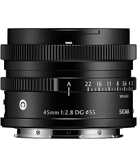 Sigma 45mm f/2.8 Dg Contemporary Lens for L Mount, Black