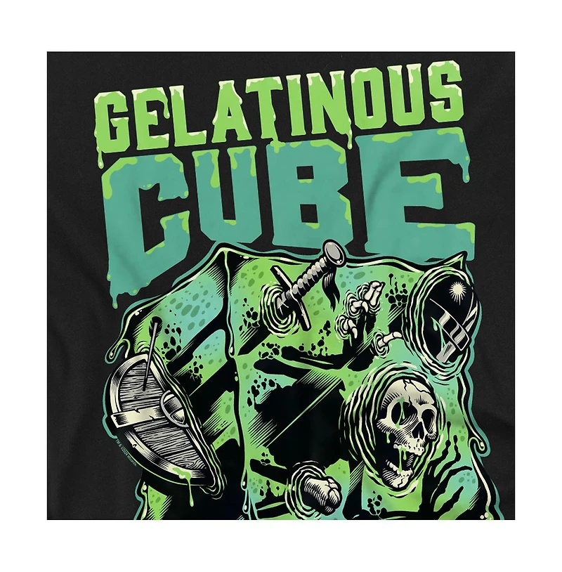 Logovision Men's Dungeons & Dragons Acid Gelatinous Cube T Shirt