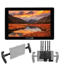SmallHD Cine 7 7" Full Hd Touchscreen On-Camera Monitor, Bundle with Teradek Bolt 6 750 V-Mount Receiver Module and Rubber Handles