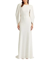 Tadashi Shoji Women's Kairi Capelet Gown
