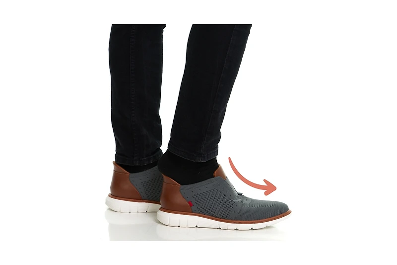 Marc Joseph New York South Street Mens Hands-Free Slip On Technology Lightweight Mesh Oxfords