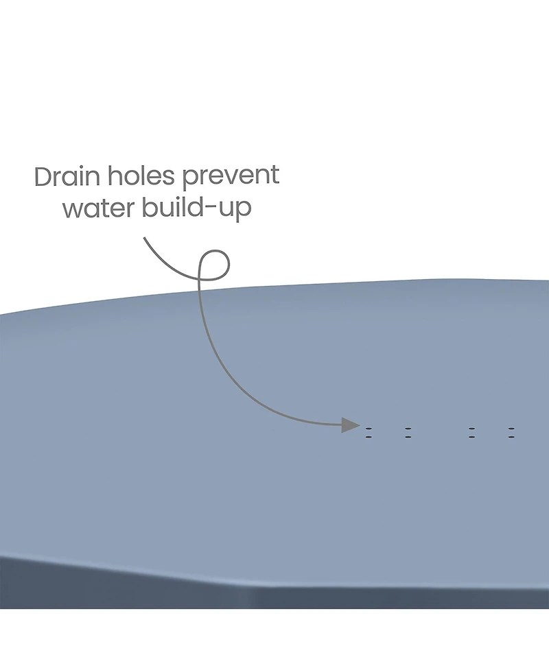 Funsicle 16ft Round Above Ground Frame Pool Debris Cover, Accessory Only, Gray