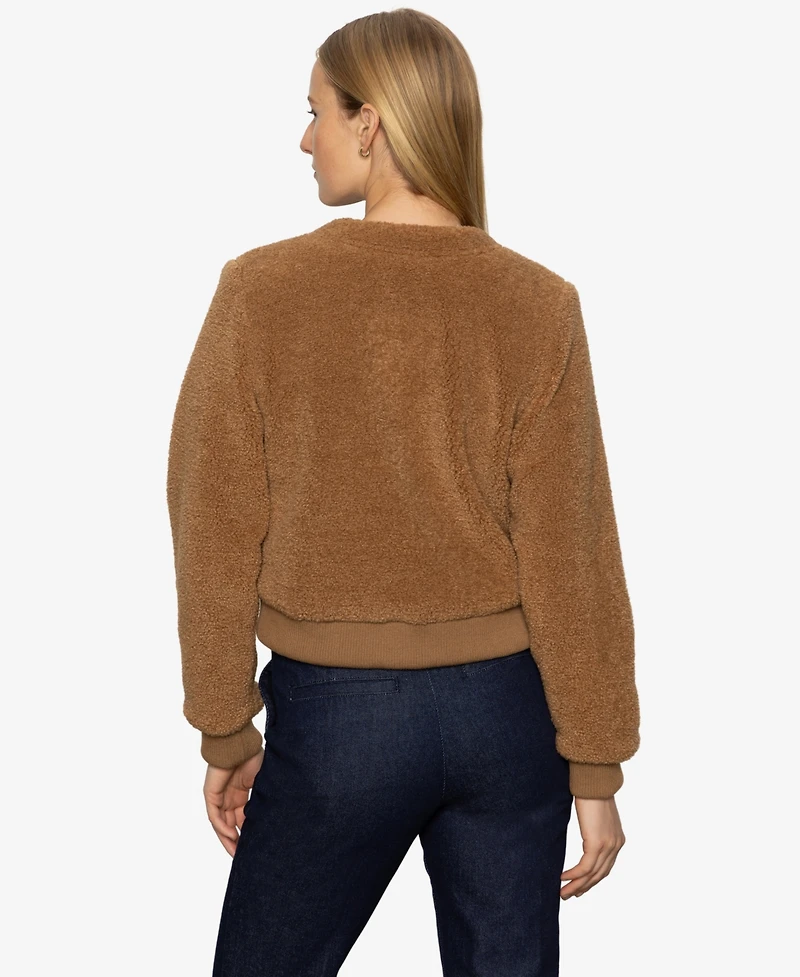 Sanctuary Women's Teddy Long Sleeve Cardigan Jacket
