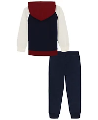 Nautica Boys 2T-7 2-Piece Hoodie and Joggers Set