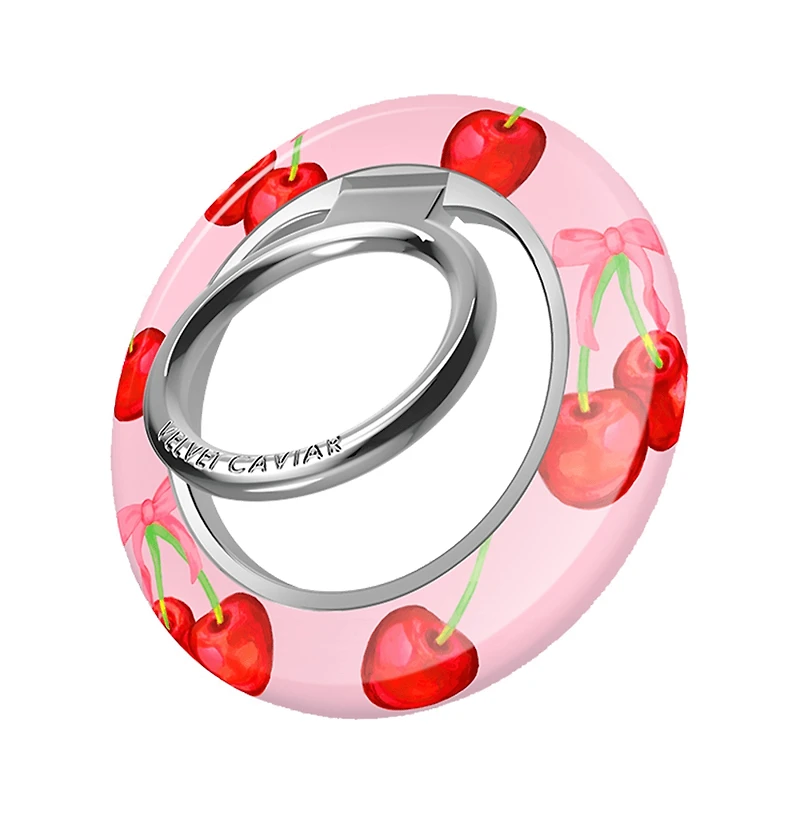 Velvet Caviar Gift Set with Charm, Grip Ring, Travel Bag