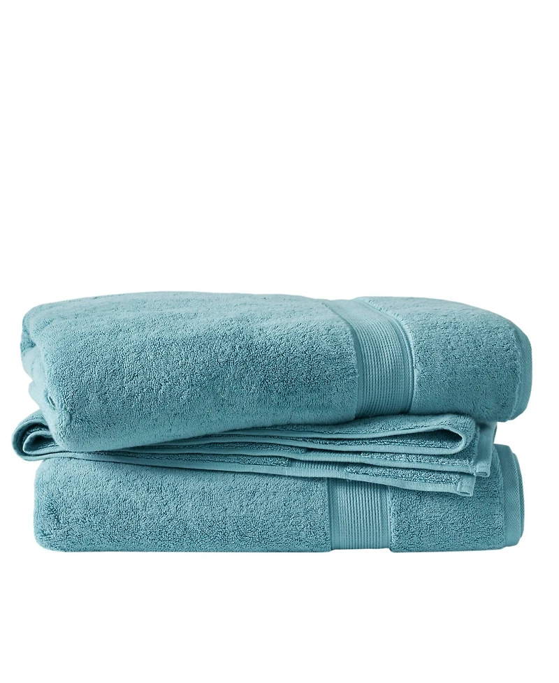 Madison Park Signature Luxury Zero Twist Cotton 2-Pc. Bath Sheet, 34" x 68"