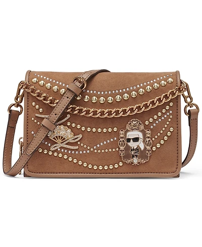 Karl Lagerfeld Paris Lourdes Mini Crossbody Bag