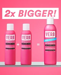 Verb Dark Jumbo Dry Shampoo, 10 oz.