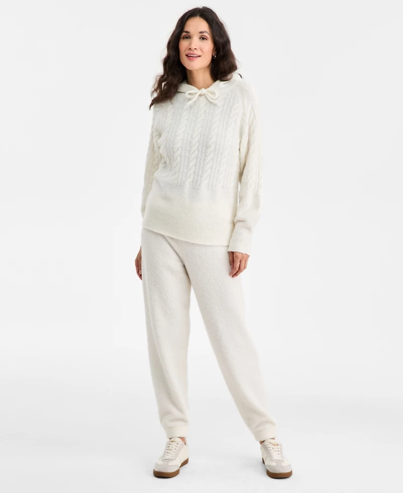On 34th Women's Sweater Cozy Joggers, Macy's Exclusive