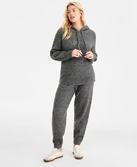 On 34th Womens Cozy Sweater Hoodie Joggers Macys Exclusive