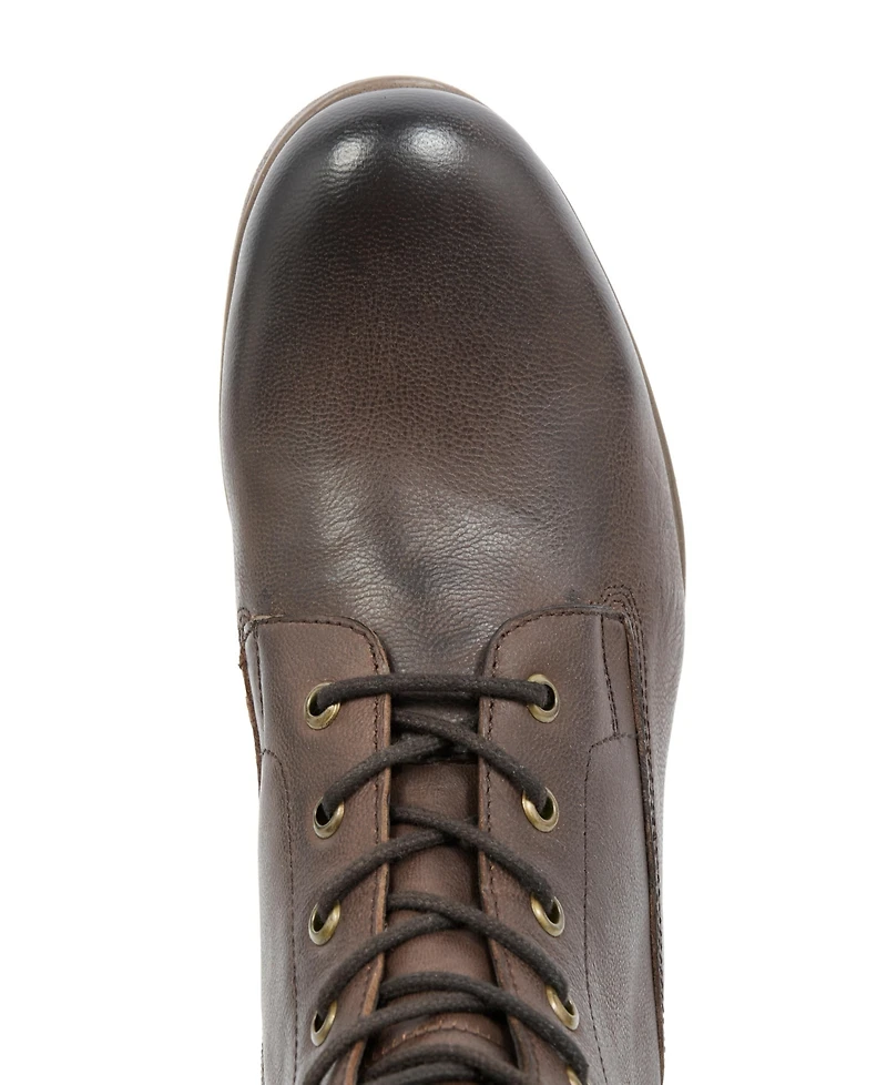 Block Heel Derby Boot