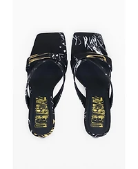 Desigual Women's Heart heel sandal