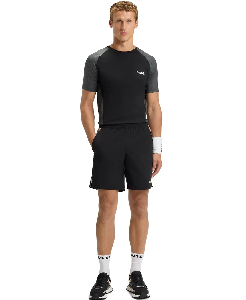 Boss by Hugo Men's Mesh Jersey Slim-Fit T-Shirt