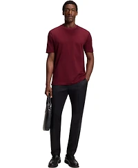 Boss by Hugo Men's Mercerised-Cotton T-Shirt
