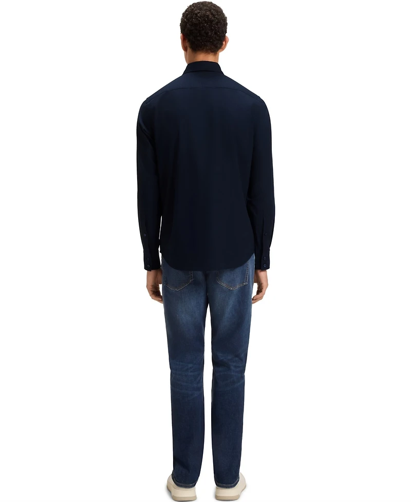 Boss by Hugo Men's Stretch-Cotton Regular-Fit Dress Shirt