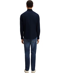 Boss by Hugo Men's Stretch-Cotton Regular-Fit Dress Shirt