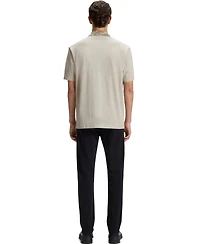 Boss by Hugo Men's Cotton Pique Relaxed-Fit Polo Shirt